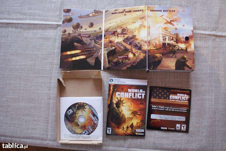WORLD IN CONFLICT na PC strategy game of the year