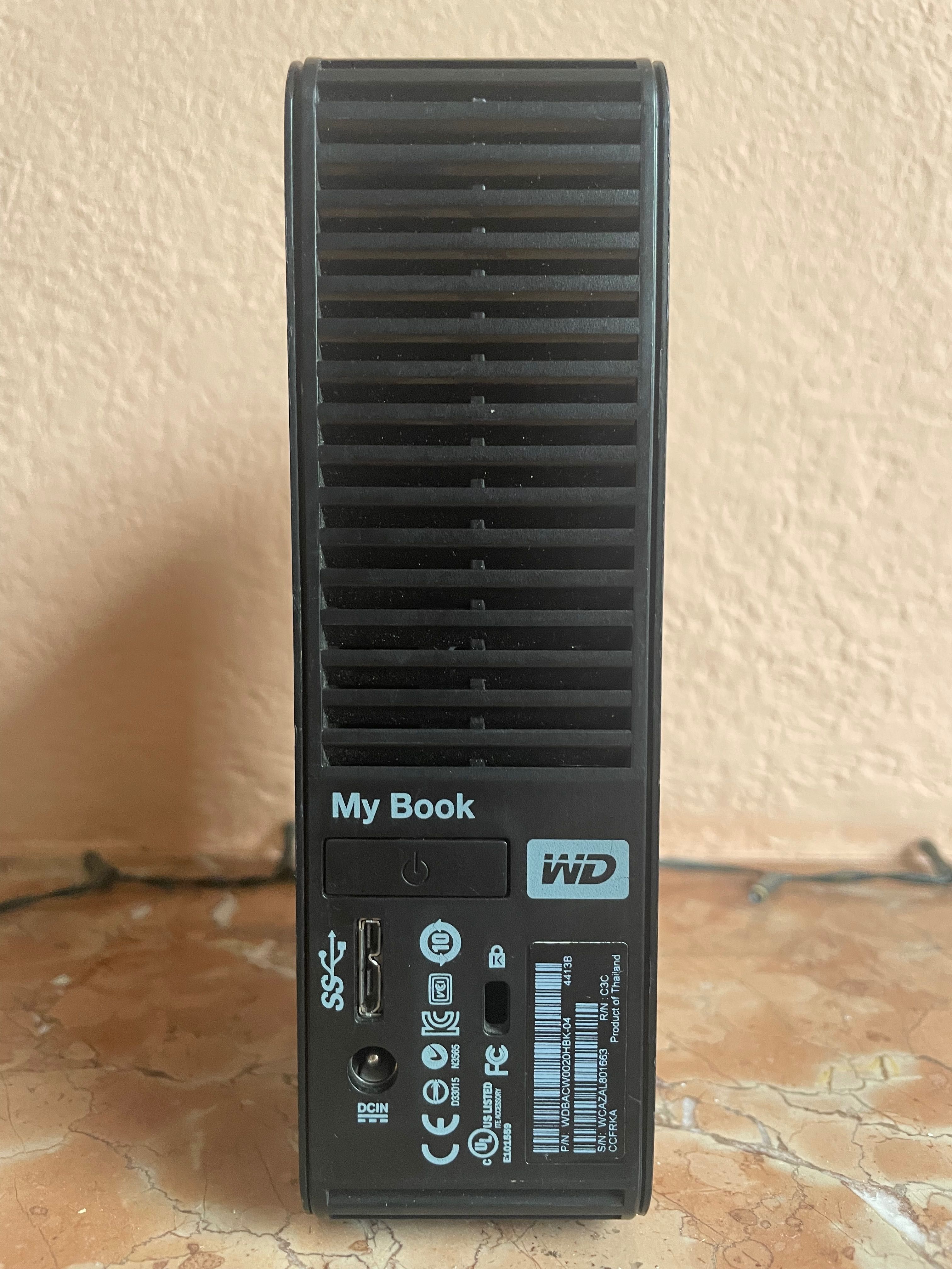 Зовнішній HDD Western Digital MyBook 1170 2 терабайти