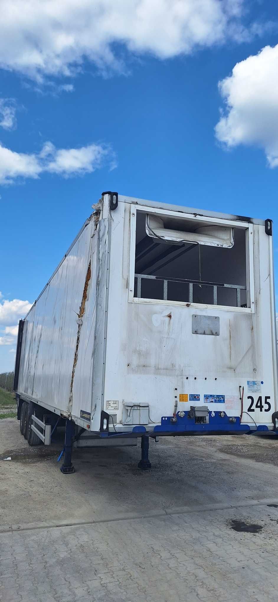 Lamberet 2017 import osie SAF nowe hamulce bez agregatu