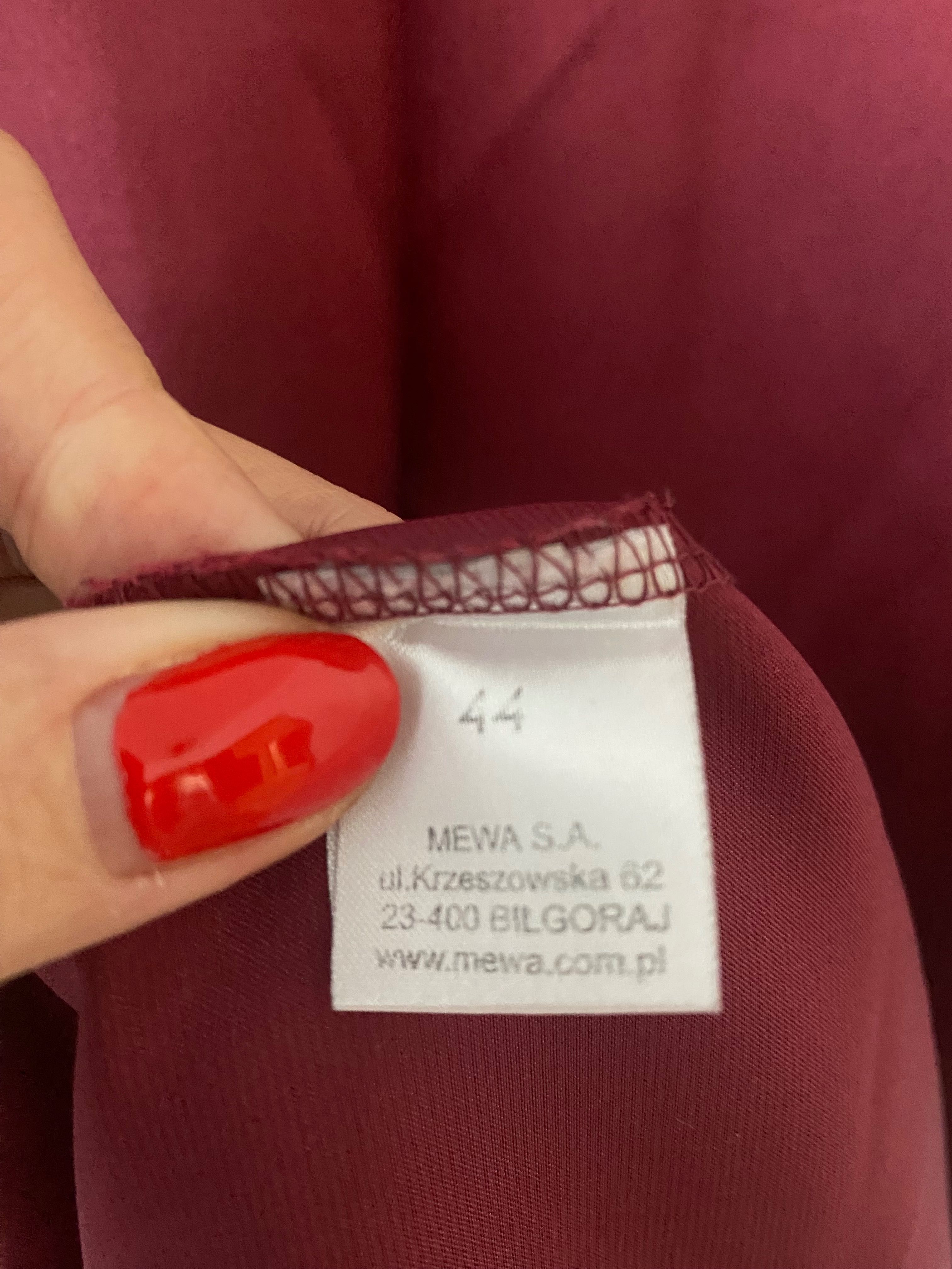 Koszula nocna ze szlafrokiem peniuarem Mewa R. 44