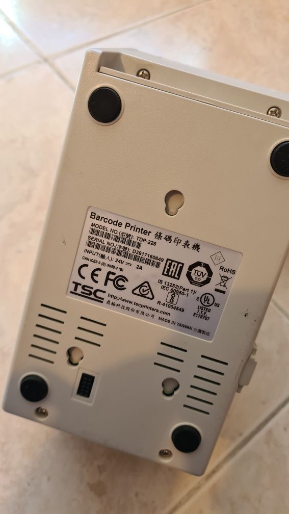 Impressora térmica de etiquetas TSC TDP-225