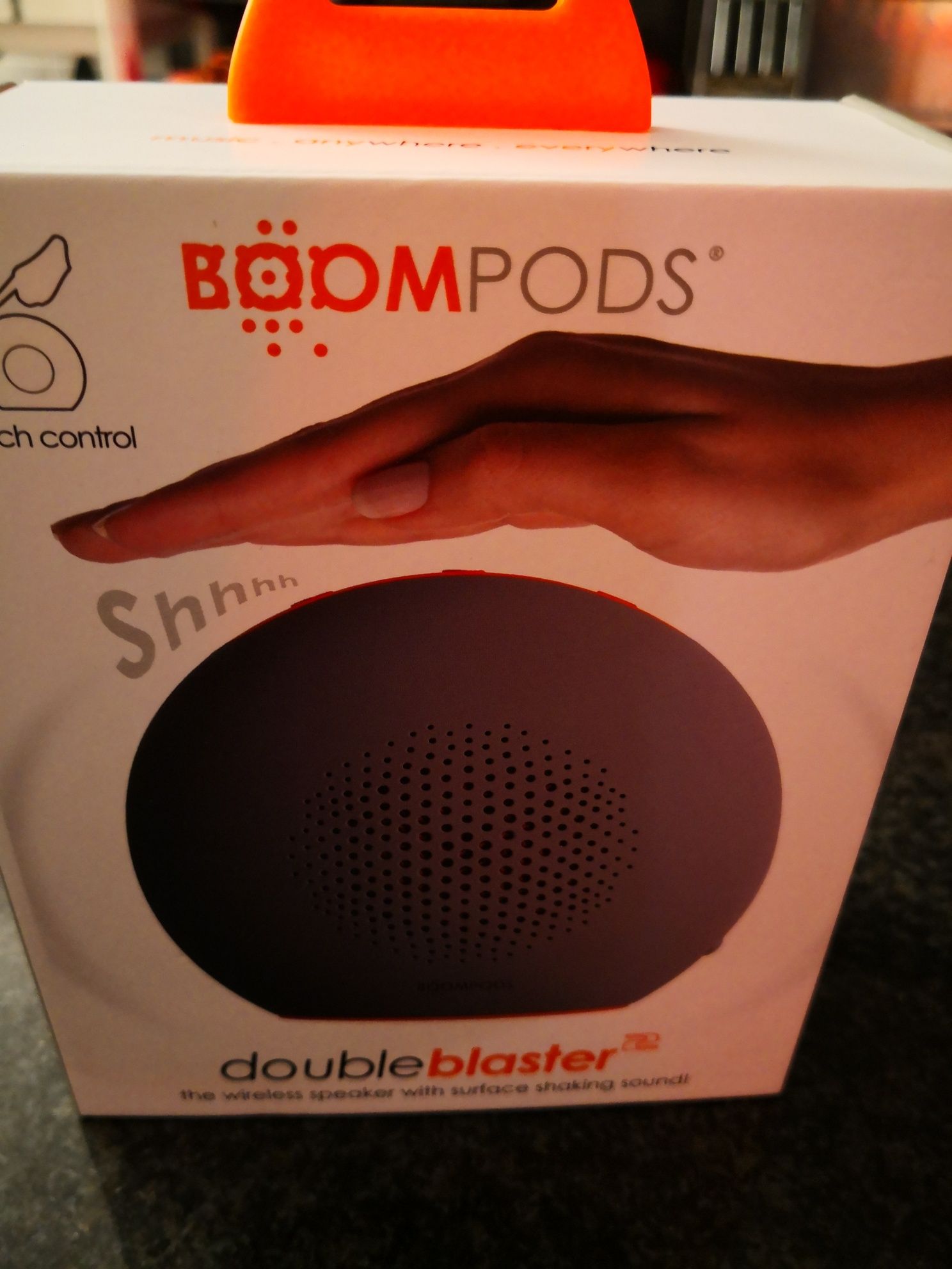 Coluna Bluetooth BOOMPODS doubleblaster2 7W, nova com garantia