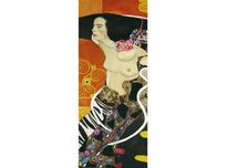 Gustav Klimt  - malarstwo , obraz kopia , farby akrylowe na desce