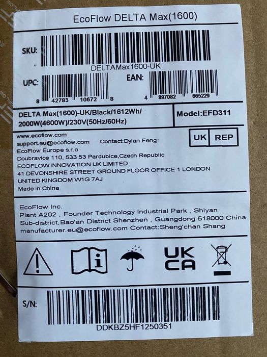 EcoFlow delta max 1600 Екофлоу дельта макс 1600

Пишіть в приватні.
+3