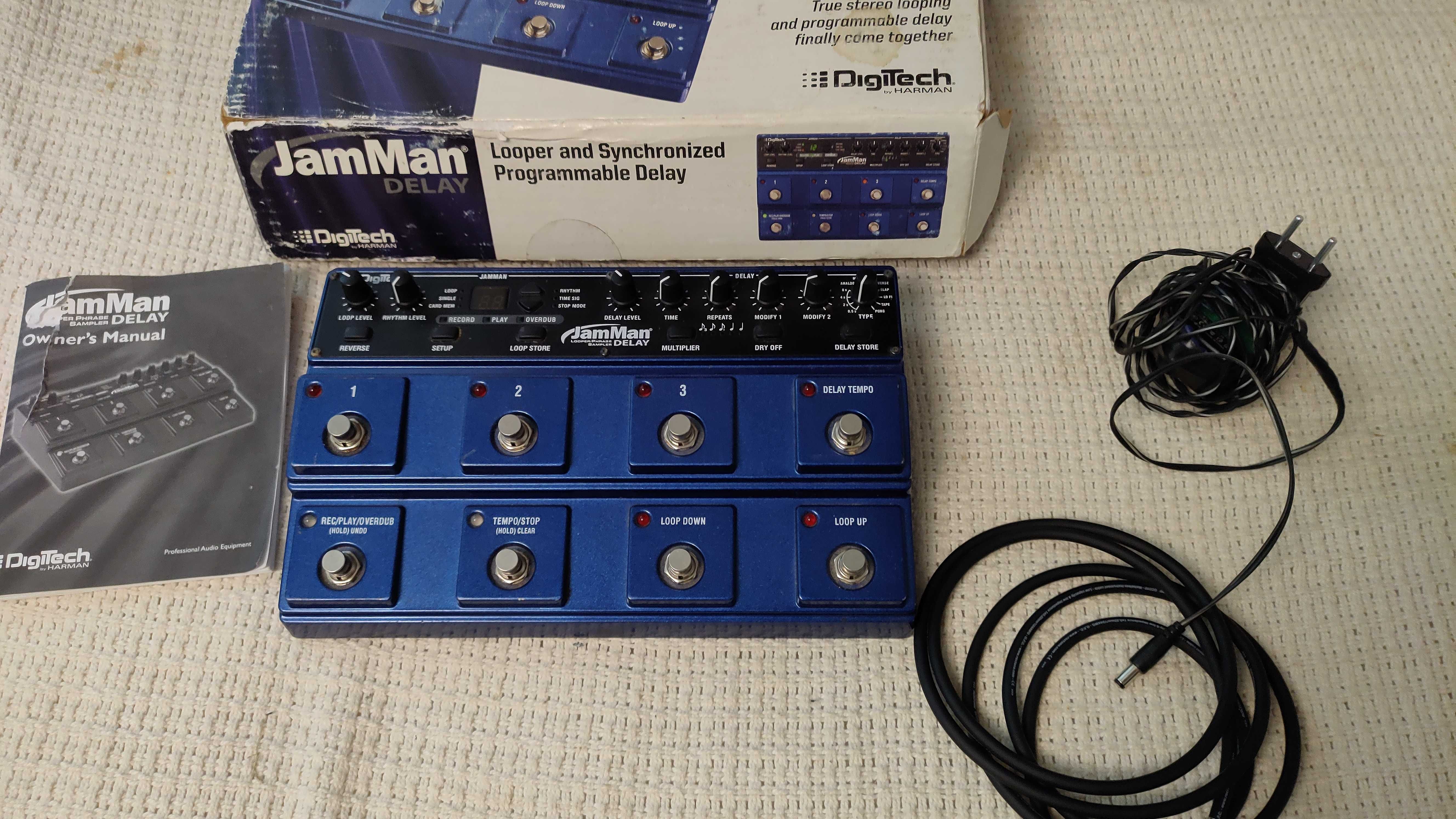 Набір Лупер Делей станція Digitech Jam Man Delay looper Sempler Drums