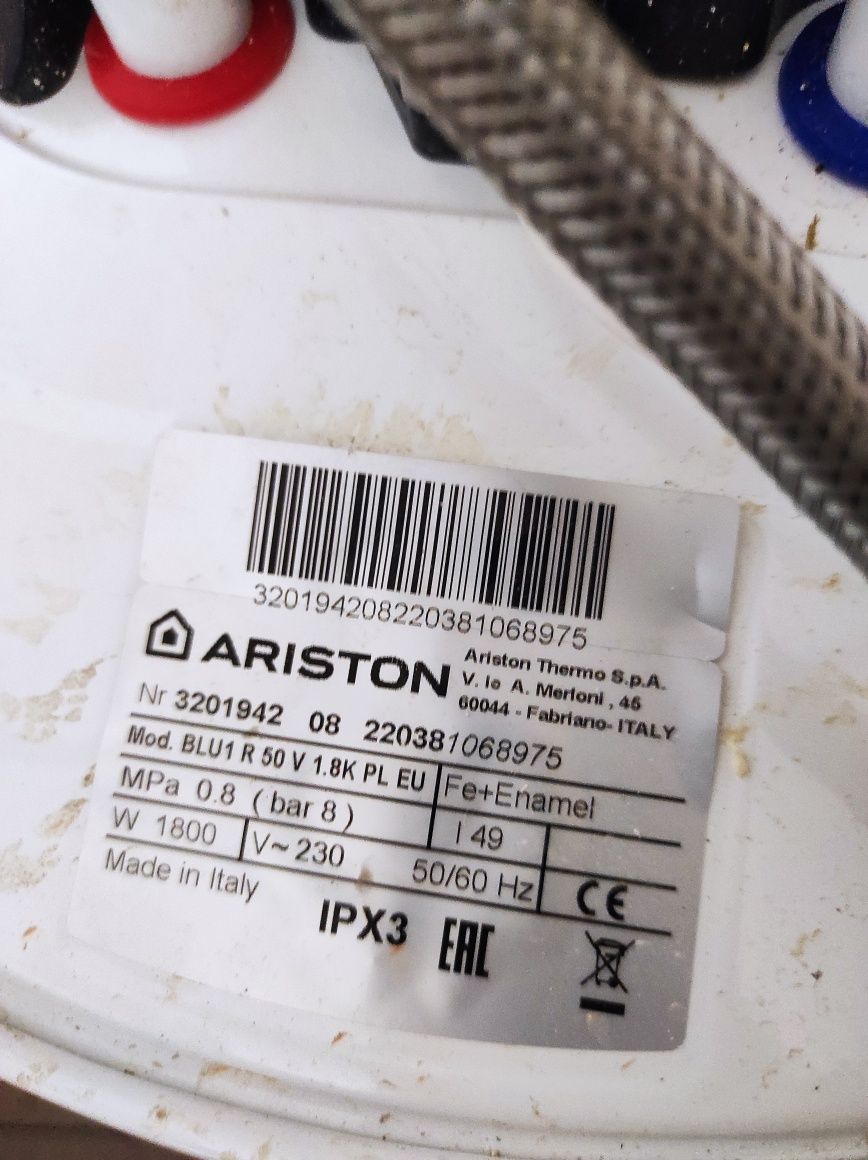 Bojler Ariston 50 l sprawny używany