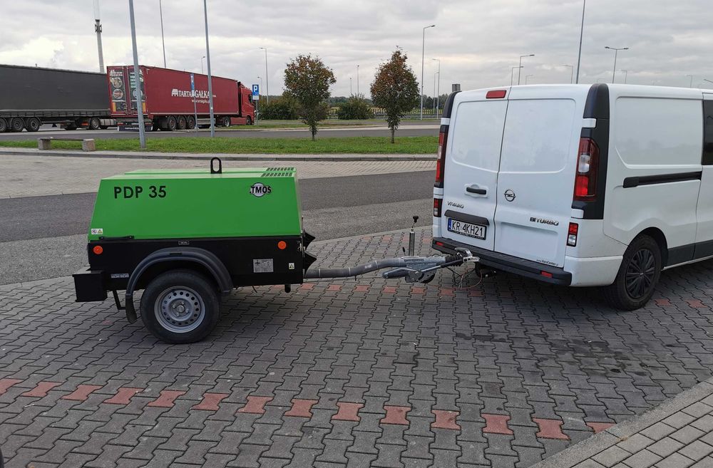 Kompresor Śrubowy Sprężarka ATMOS PDP 5 m3 Zarejestrowany