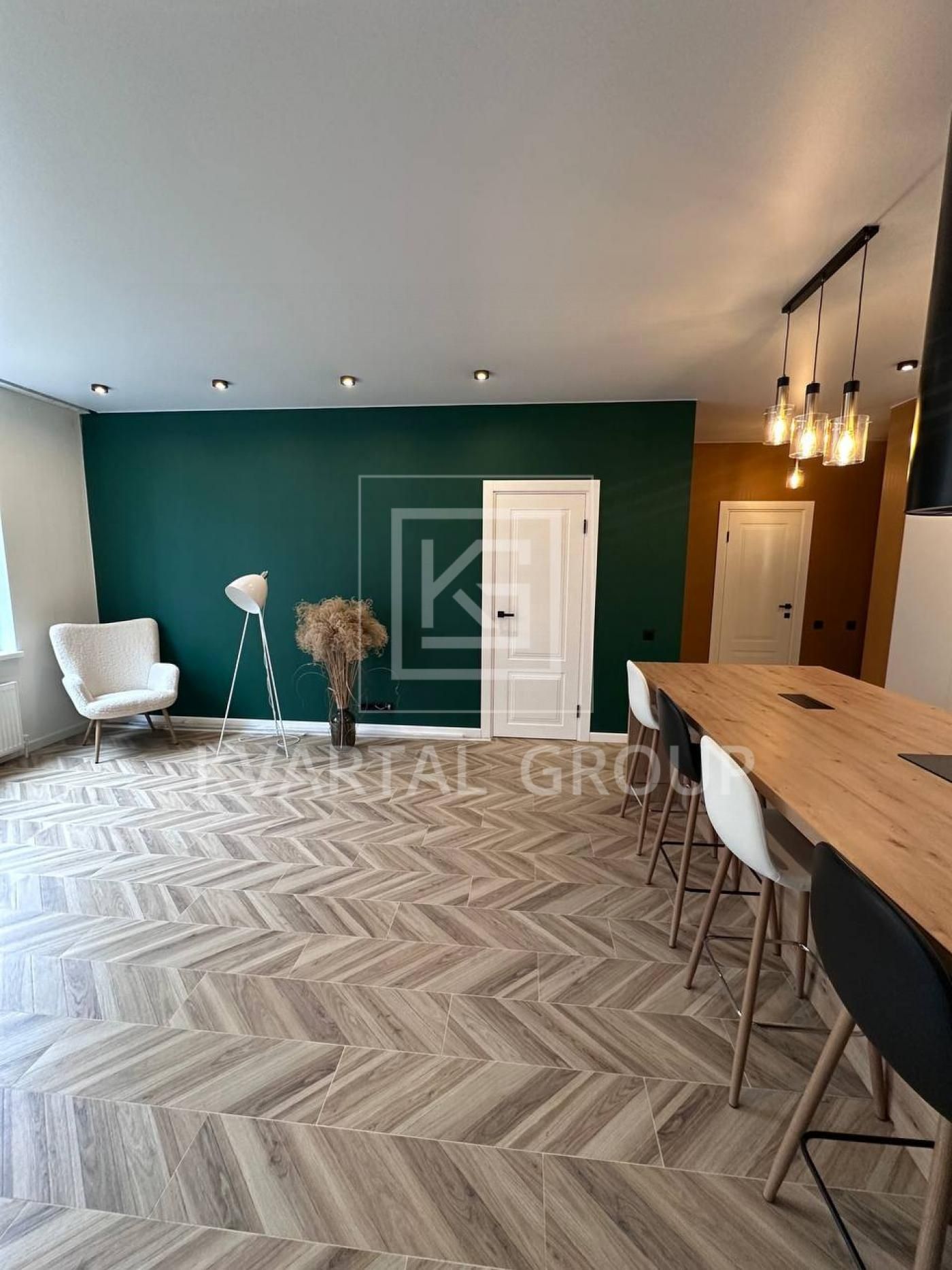 СТИЛЬНА сучасна квартира 68м2 з кухнею 25м2. Park Town