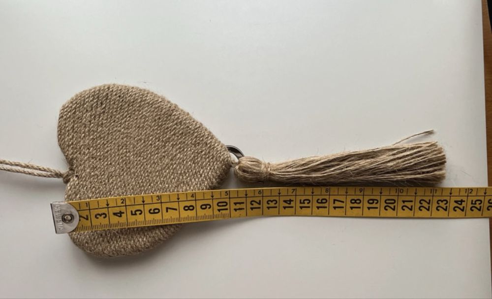 Decoração de Natal : Coração de corda