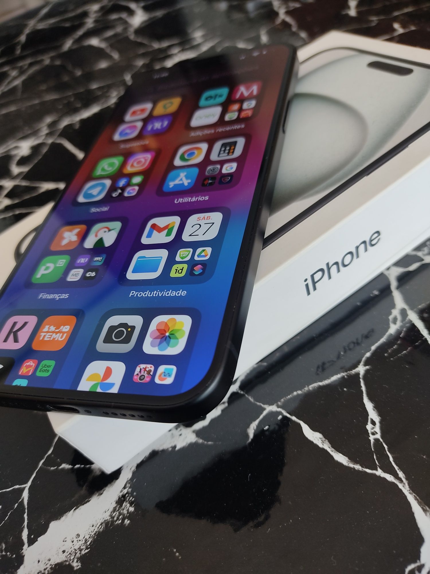 iPhone 15 plus 128gb com 5 meses de uso !