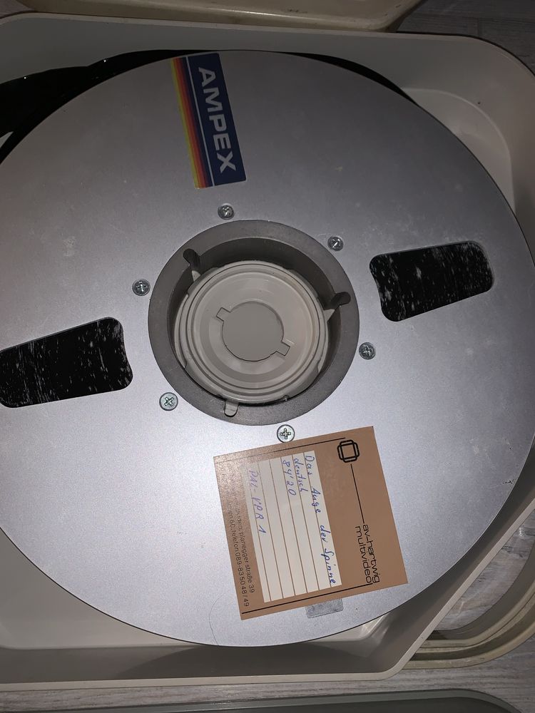 Tasmy Ampex  Szpule
