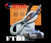 Кабель гбо Stag на чіпі FTDI з індикацією.  Шнур для налаштування ГБО