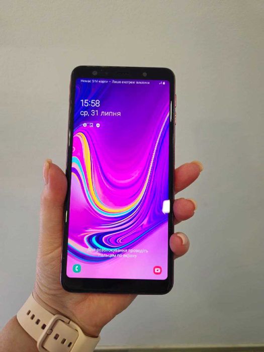 Телефон Samsung A750F Galaxy A7 2018 4/64Gb
