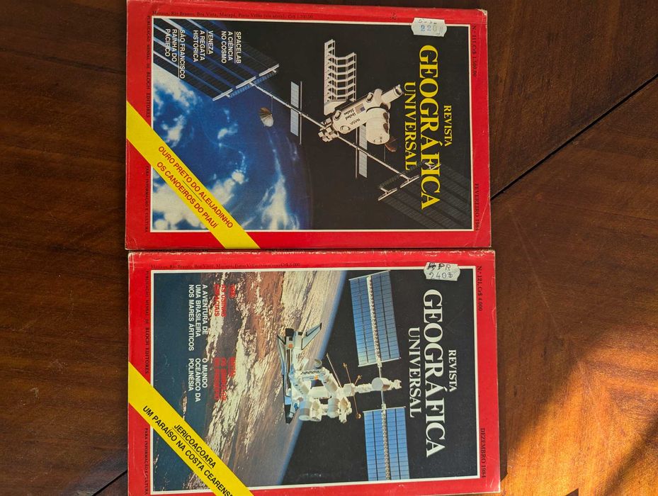 Coleção de revistas NATIONAL GEOGRAPHIC - edições RARAS e VINTAGE