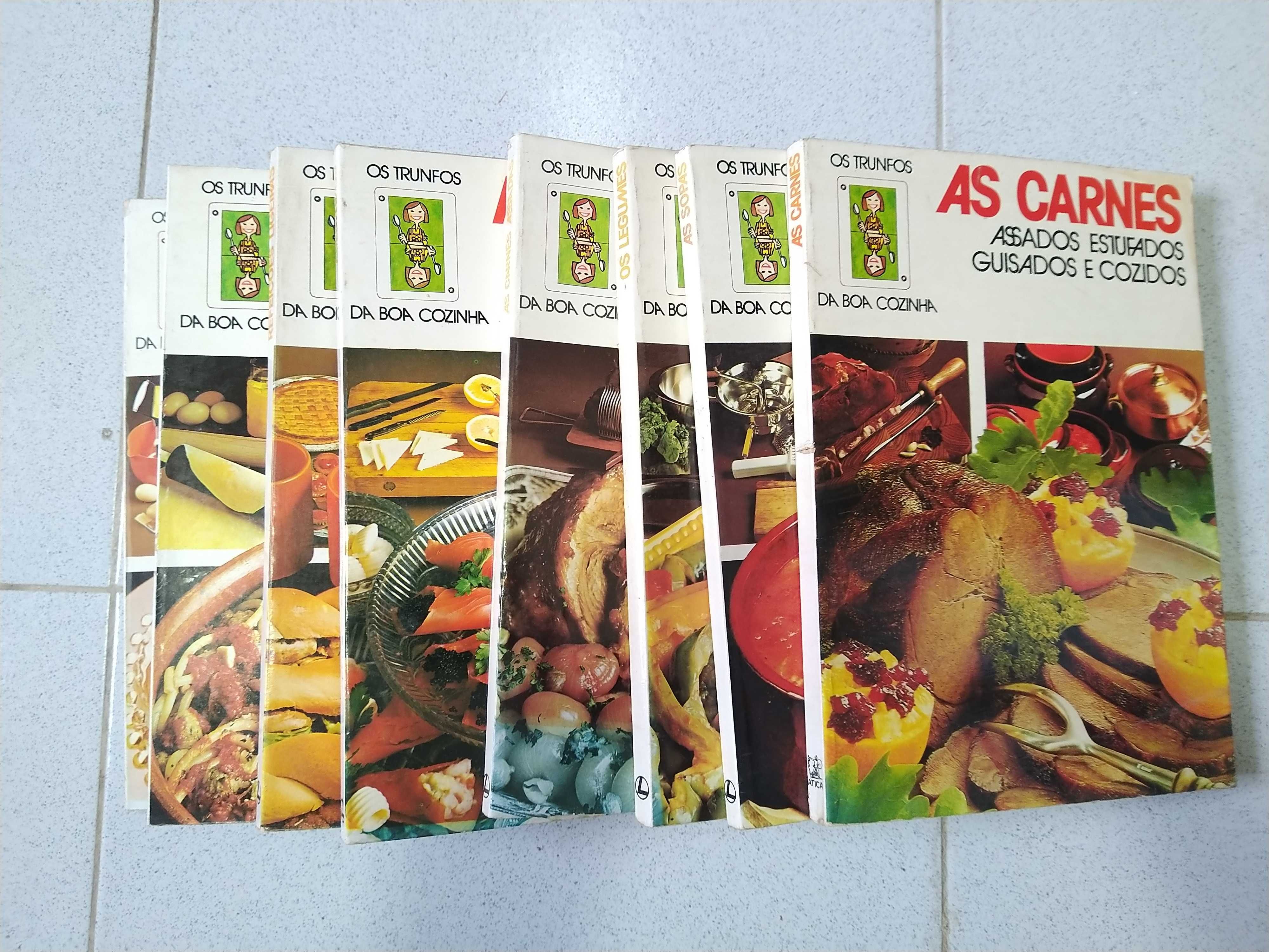 Livros e revistas de culinária