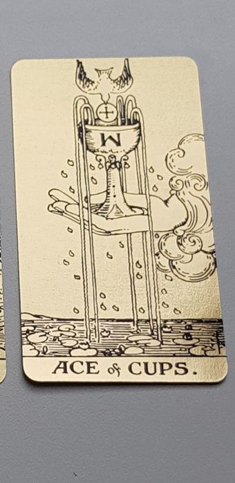 Таро черное на золоте, оригинал.