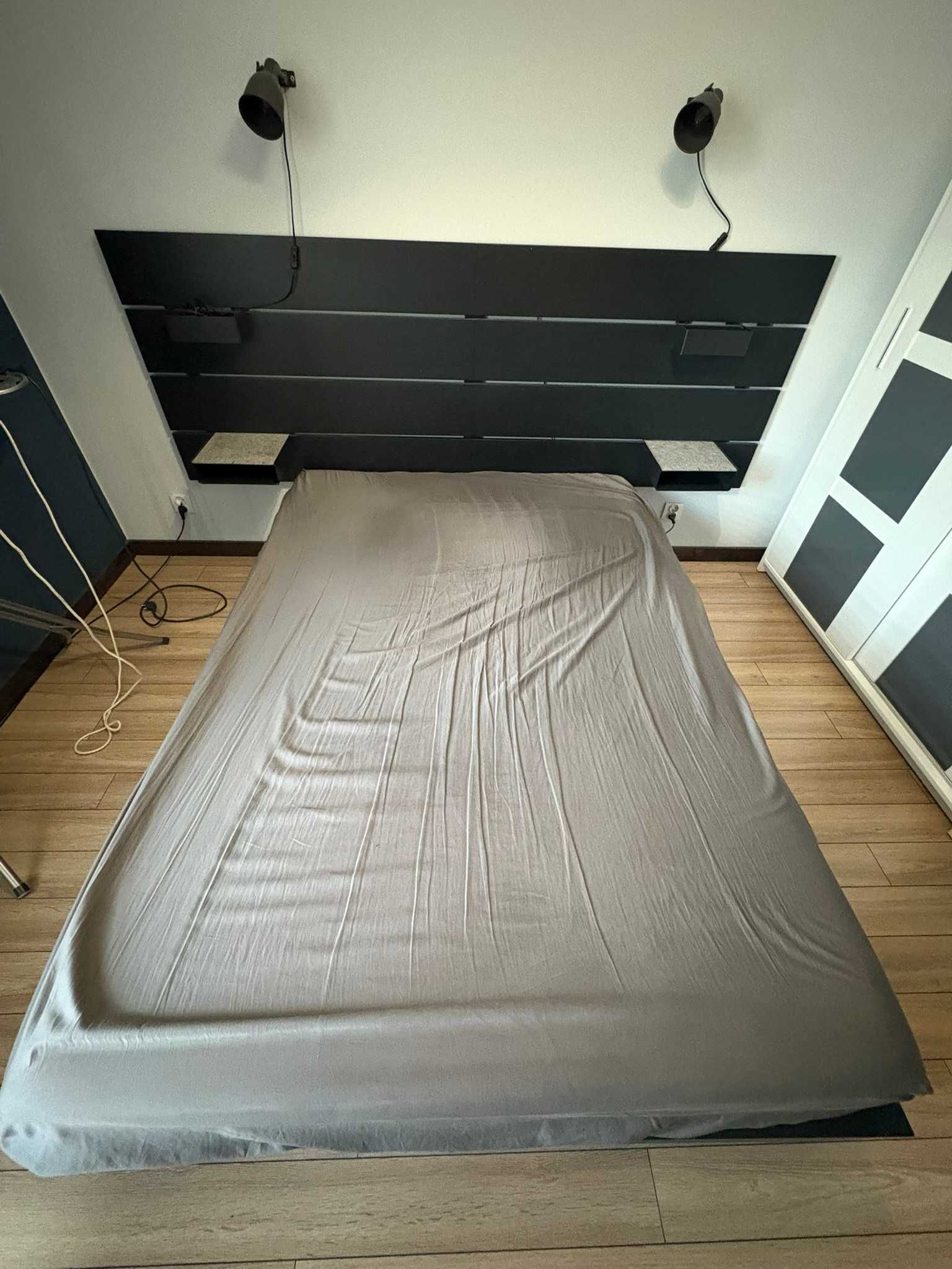 Łóżko IKEA NORDLI 140x200 Komplet Stan BdB
