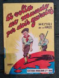 A Volta ao Mundo por dois garotos-Henry de la Vaux-Editor Minerva 1951