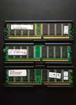 Оперативная память DDR  DDR1  1Gb (3 шт), DDR3 2Gb, обмен