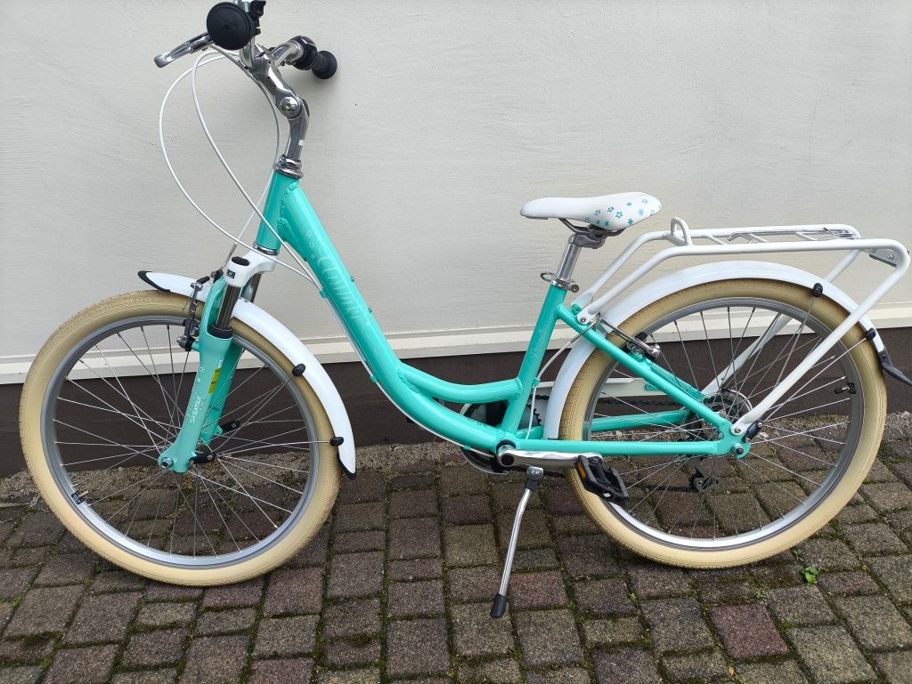 Rowerek rower 24 cale Unibike Aluminiowy stan idealny jak Nowy śliczny
