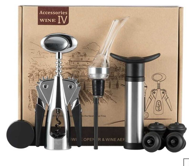 Zestaw akcesoriów do wina premium IV