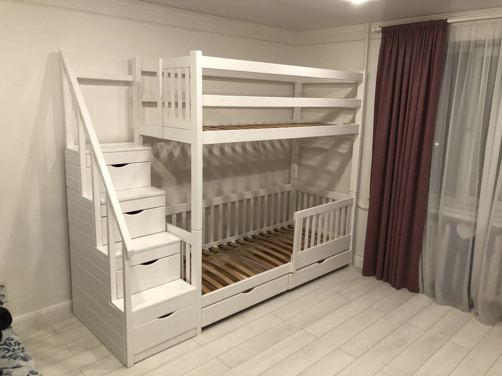 Двухьярусная кровать , кроватка из дерева, подростковые кровати