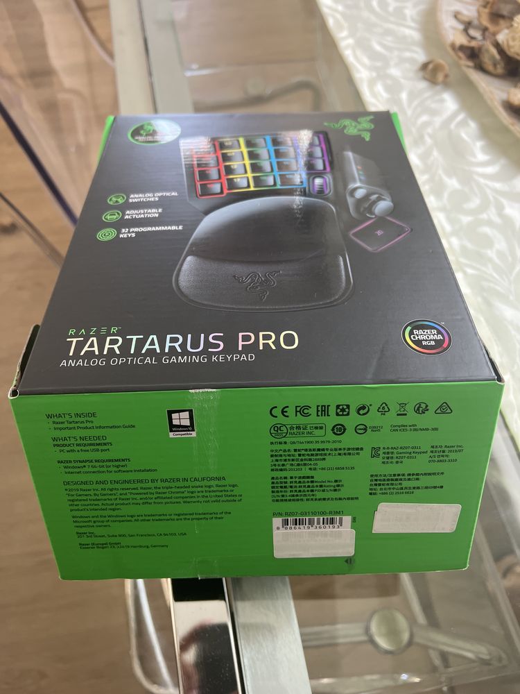 Tartarus Pro teclado