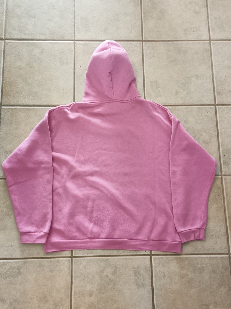 Hoodie Rosa-Choque Baggy