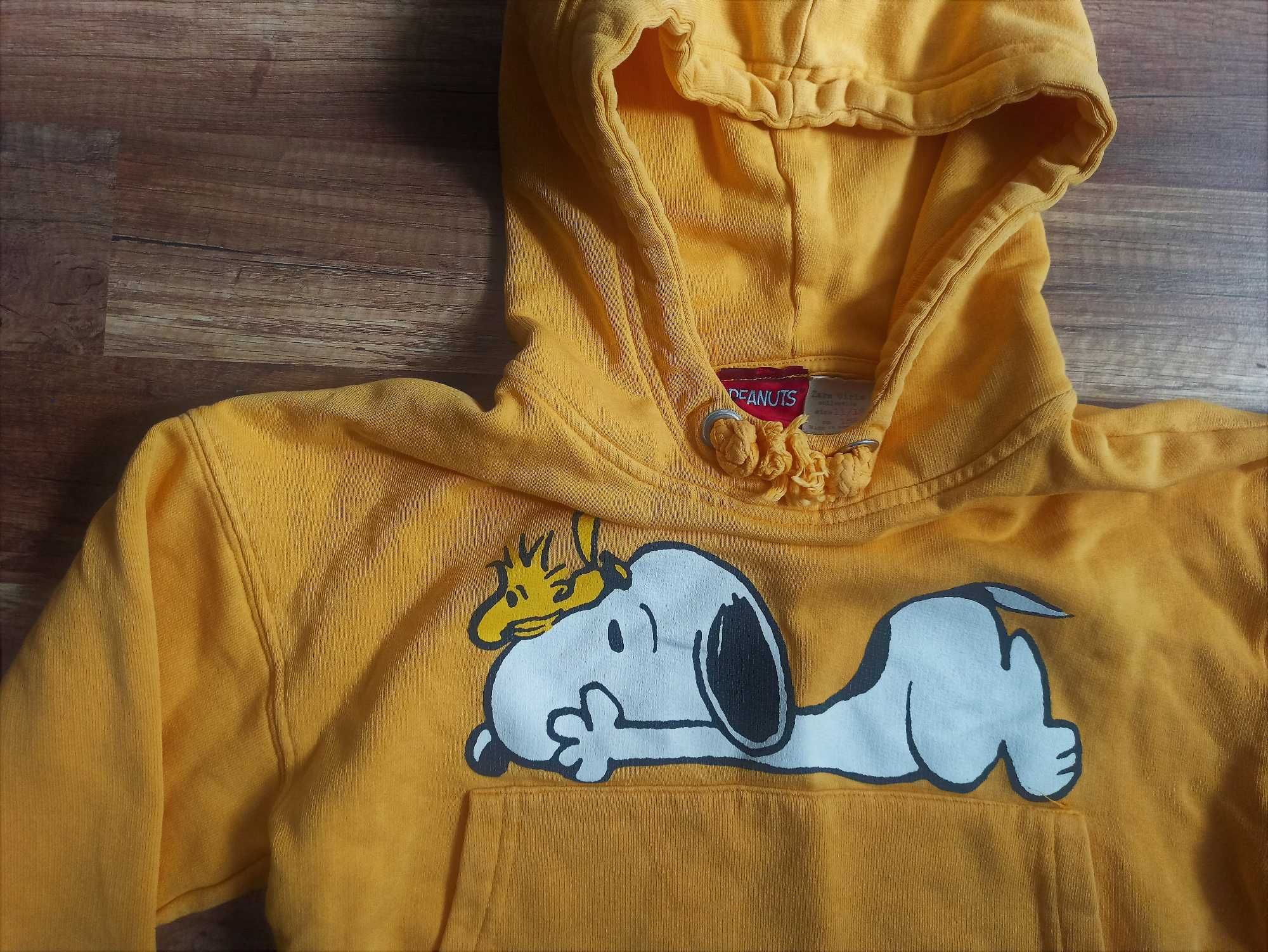 Bluza z kapturem firmy ZARA Girls, PEANUTS rozm. 152 (11/12 lat)