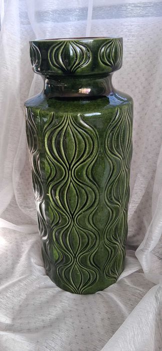 Rzadki zabytkowy wazon podłogowy Scheurich XL z Niemiec