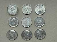 Монети срібні різні, Італія, Греція, США