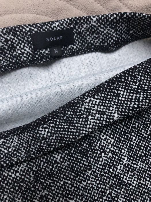 Pudełkowa tunika- sukienka; 34; Solar