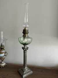 Lampa naftowa cyna XIX w Francja