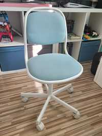 Krzesło do biurka miętowe