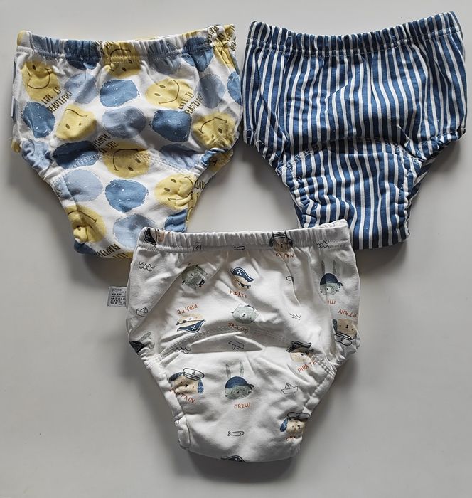 Nowe majtki treningowe dla chłopca nauka sikania odpieluchowanie 3 szt