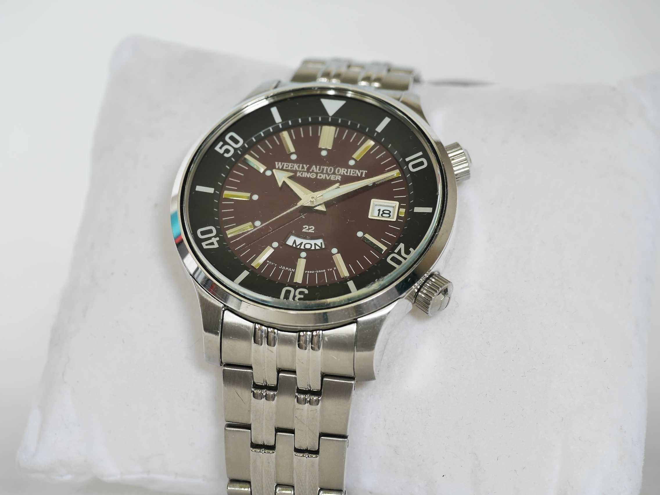 Zegarek Weekly Auto Orient King Diver  RA-AA0D02R WR200 jak nowy