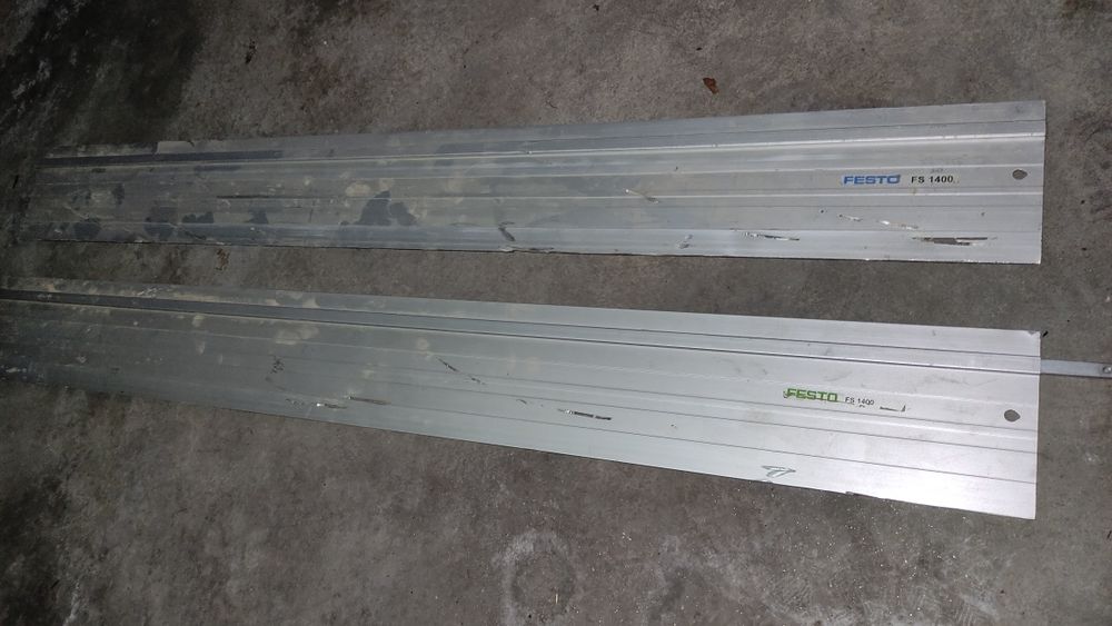 Réguas Trilho-Guia 1400mm FESTOOL FS 1400/2 para Serra