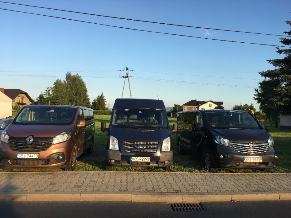 Wynajem Kampera Busów 3 i 9 os i możli z kierowcą Wilamowice Tanio 100