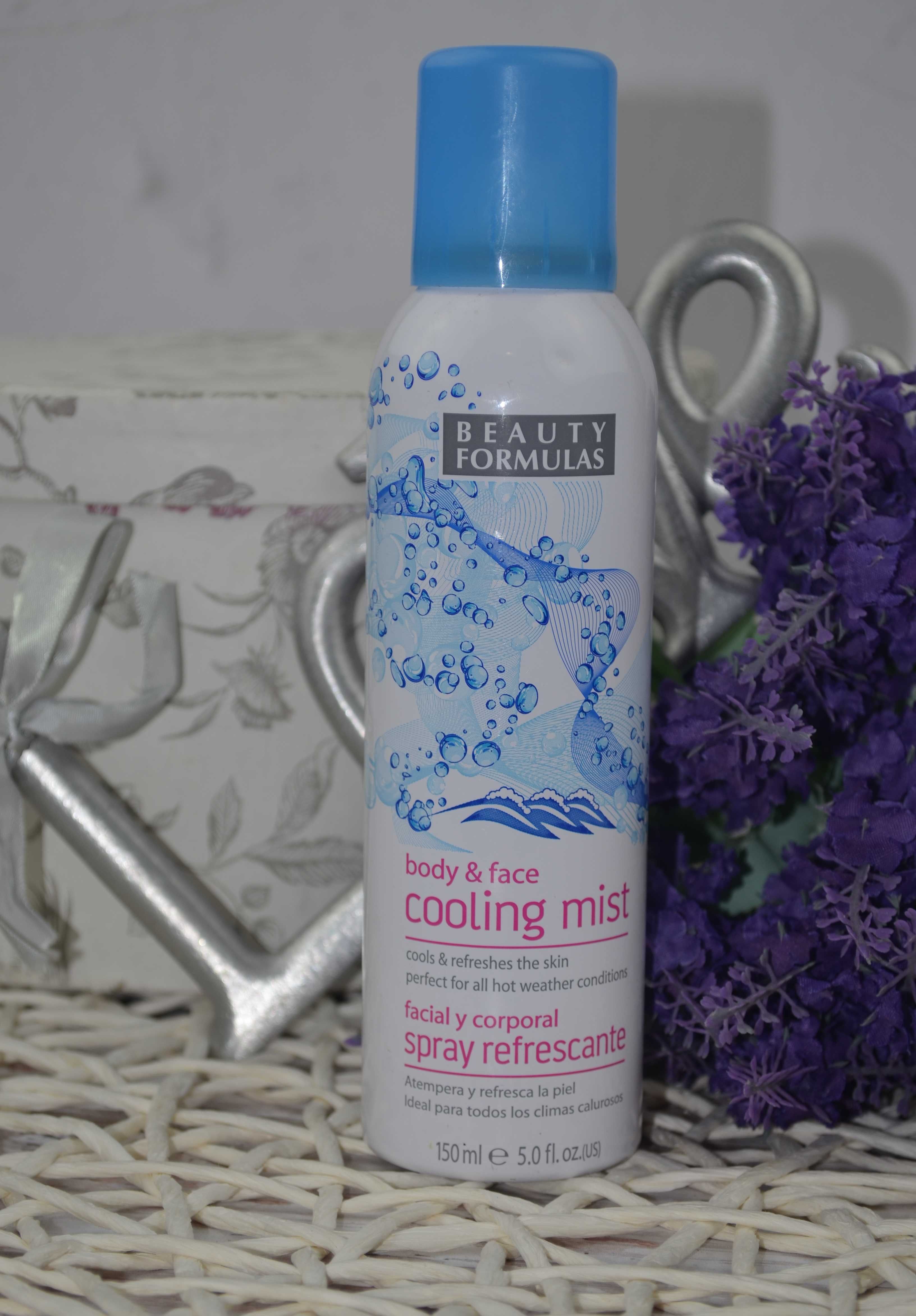 охлаждающий спрей для тела и лица Beauty Formulas Cooling Mist