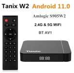 Tanix W2 чип Amlogic S905W2 , смарт ТВ приставка.