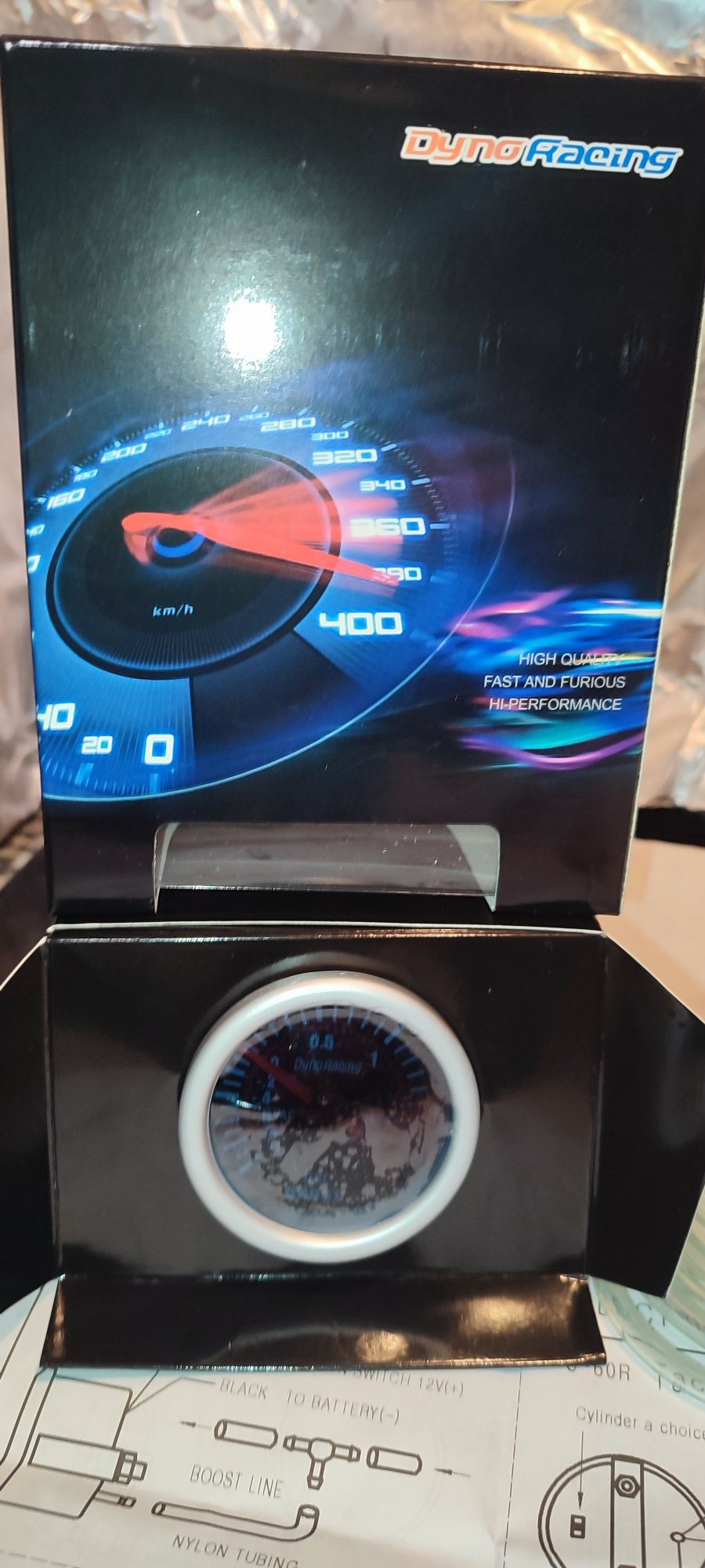 Manometro turbo 2bar NOVO