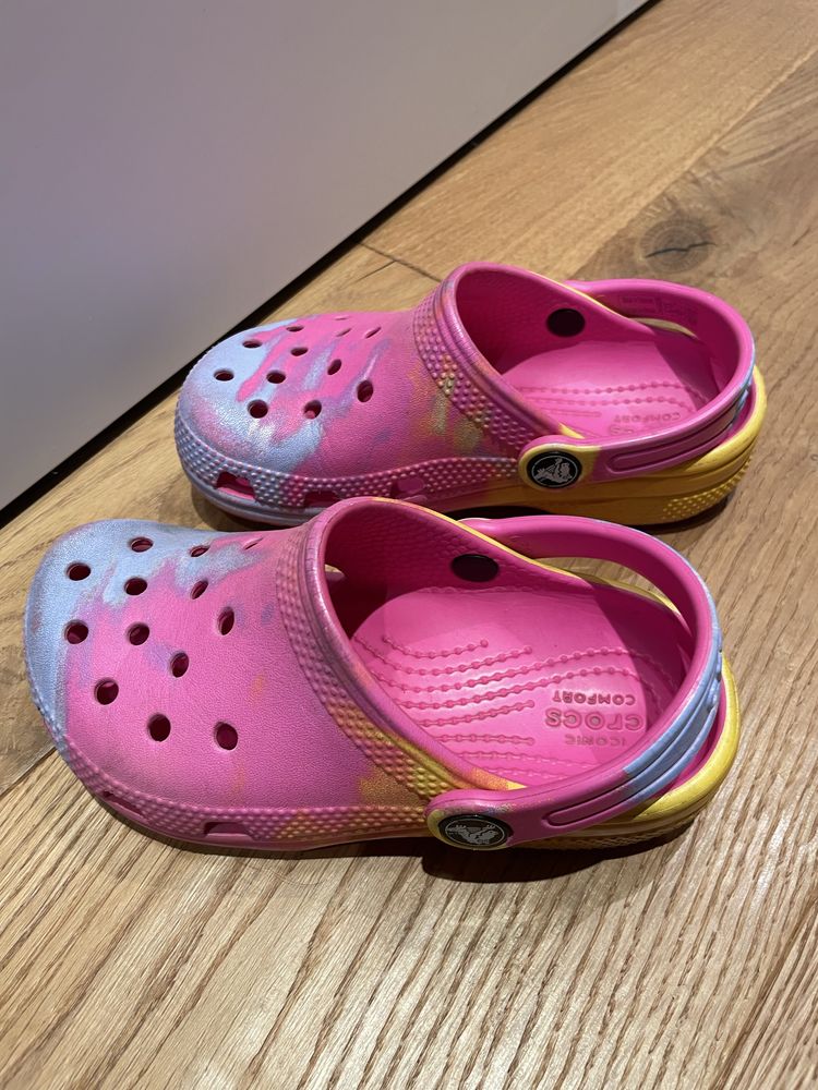 Crocs c11 kolorowe marbled 28 29