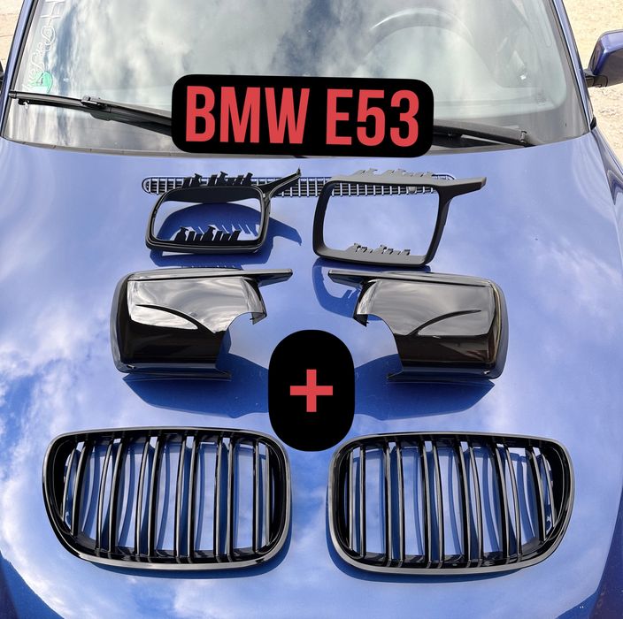 Продам Ноздрі bmw x5 e53 решітки BMW Х5 Е53 рестайлинг дорестайлінг
