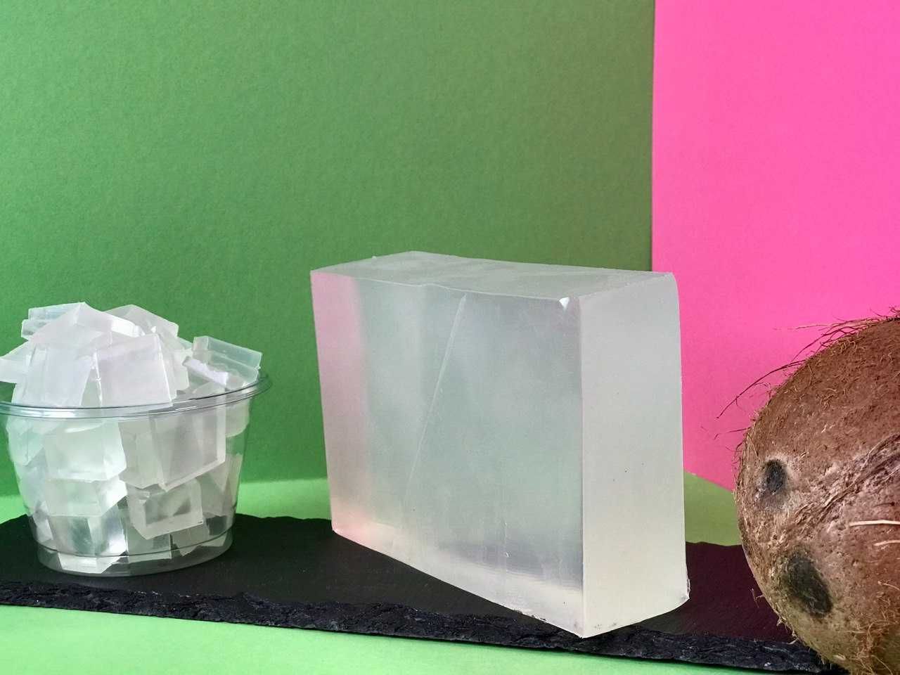 Прозора мильна основа Organic Clear