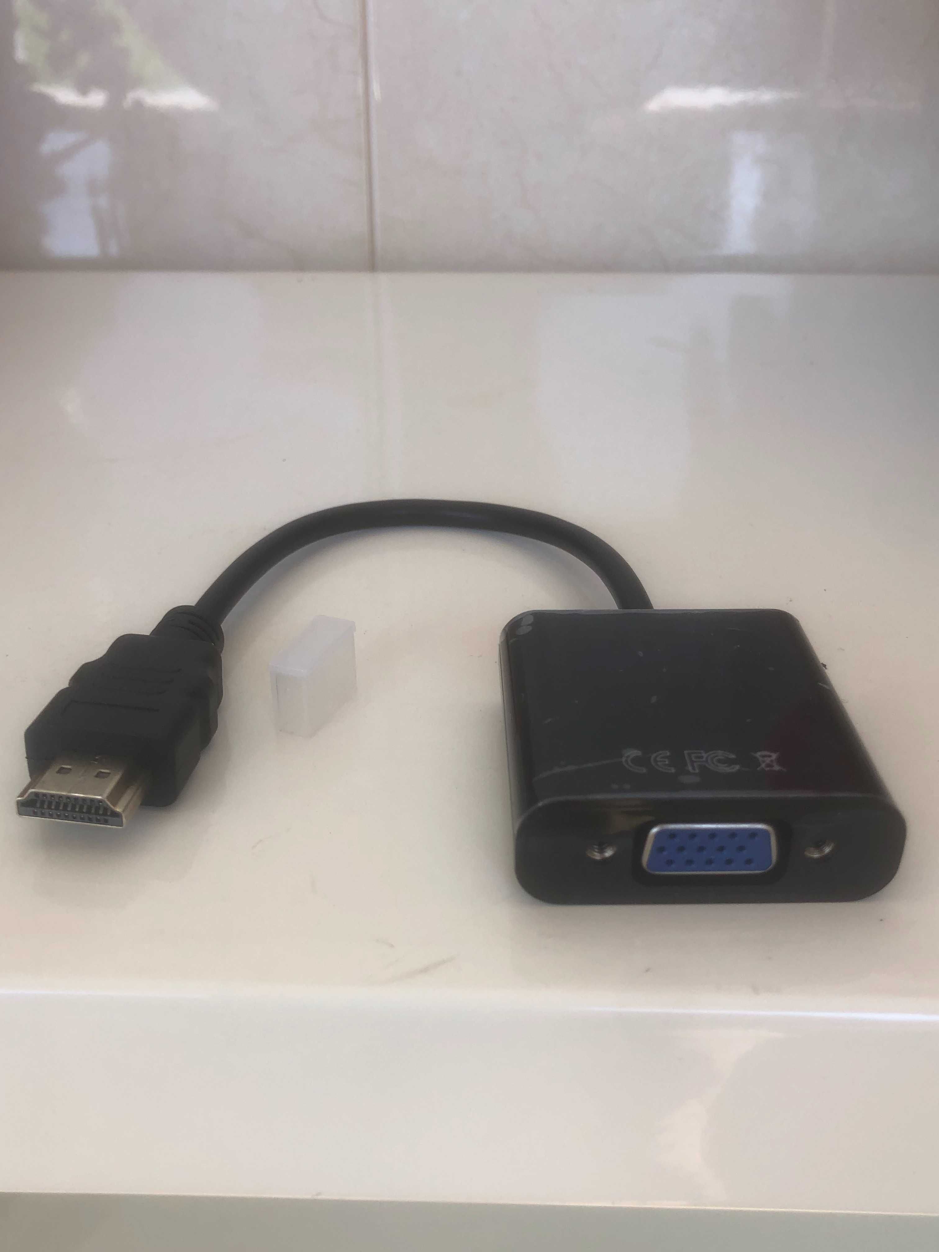 Hdmi para Vga Conversor ( Novo ),