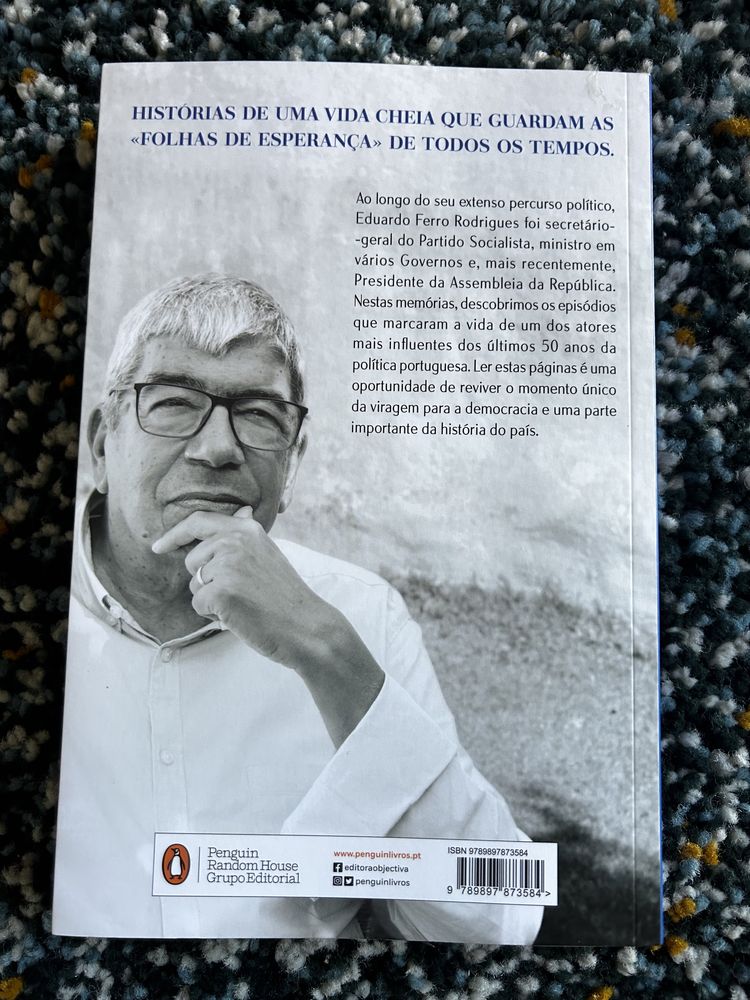 Livro - Memórias Eduardo Ferro Rodrigues