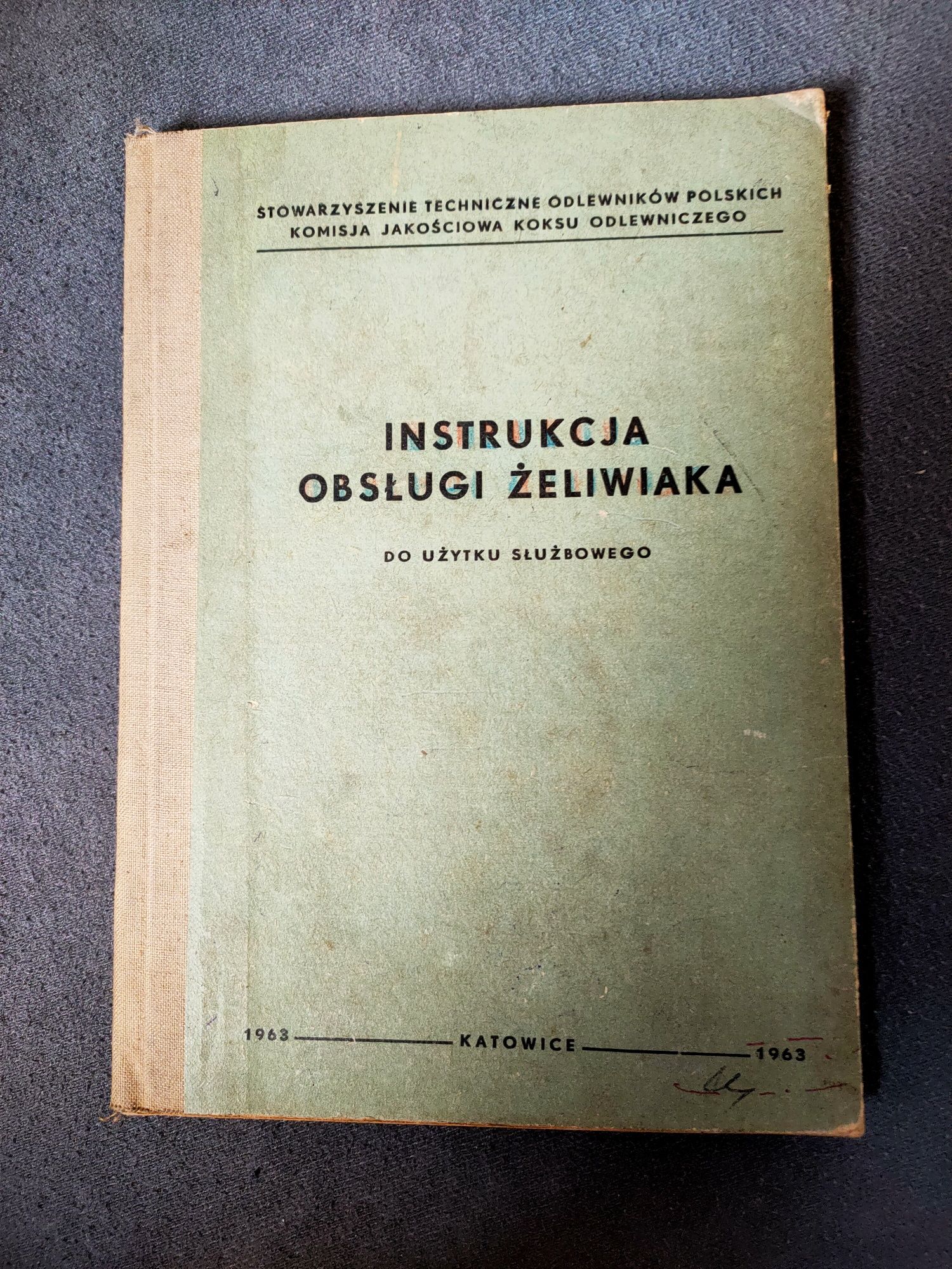 PRL instrukcja obsługi pieca żeliwiaka