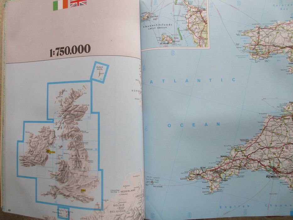 Grande Atlas das Estradas da Europa - - - - - Enciclopédia