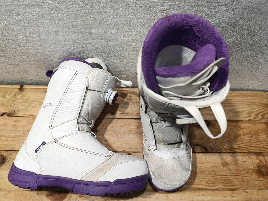 Nr 369 Damskie Buty snowboardowe Salomon Pearl 24.5 cm Boa