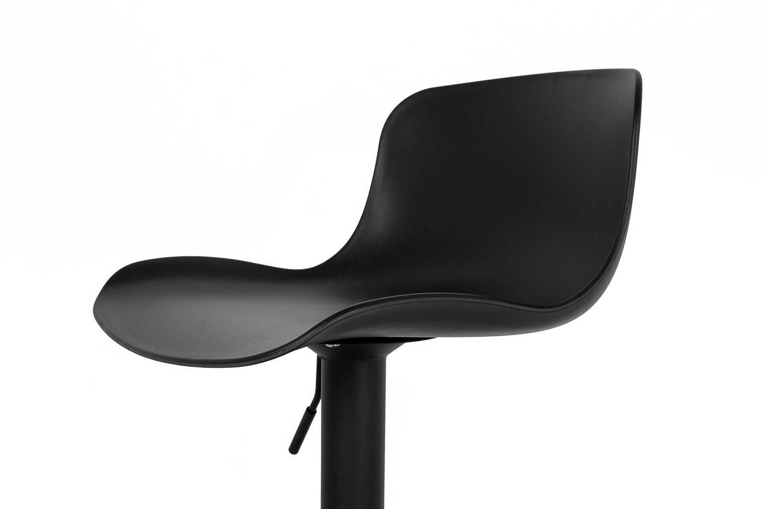 Hoker , krzesło barowe STOR regulowane czarne lub białe tworzywo